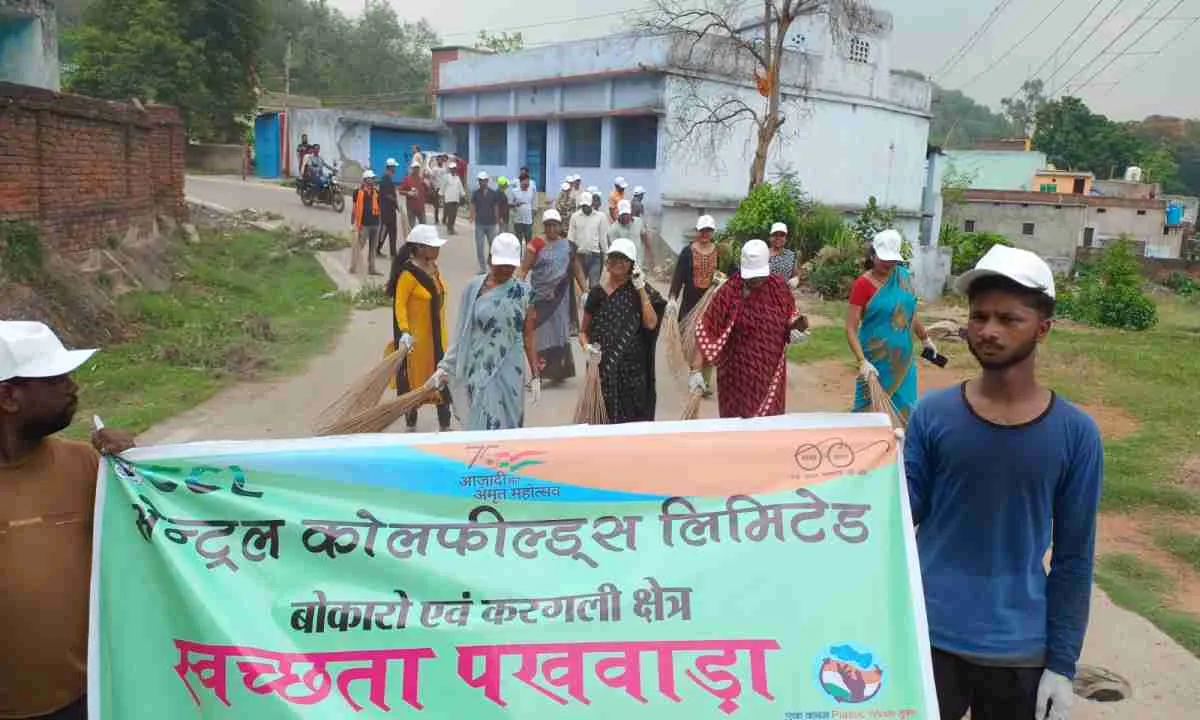 बोकारो: स्वछता पखवाड़ा को लेकर कई जगह चलाया गया जागरूकता अभियान 